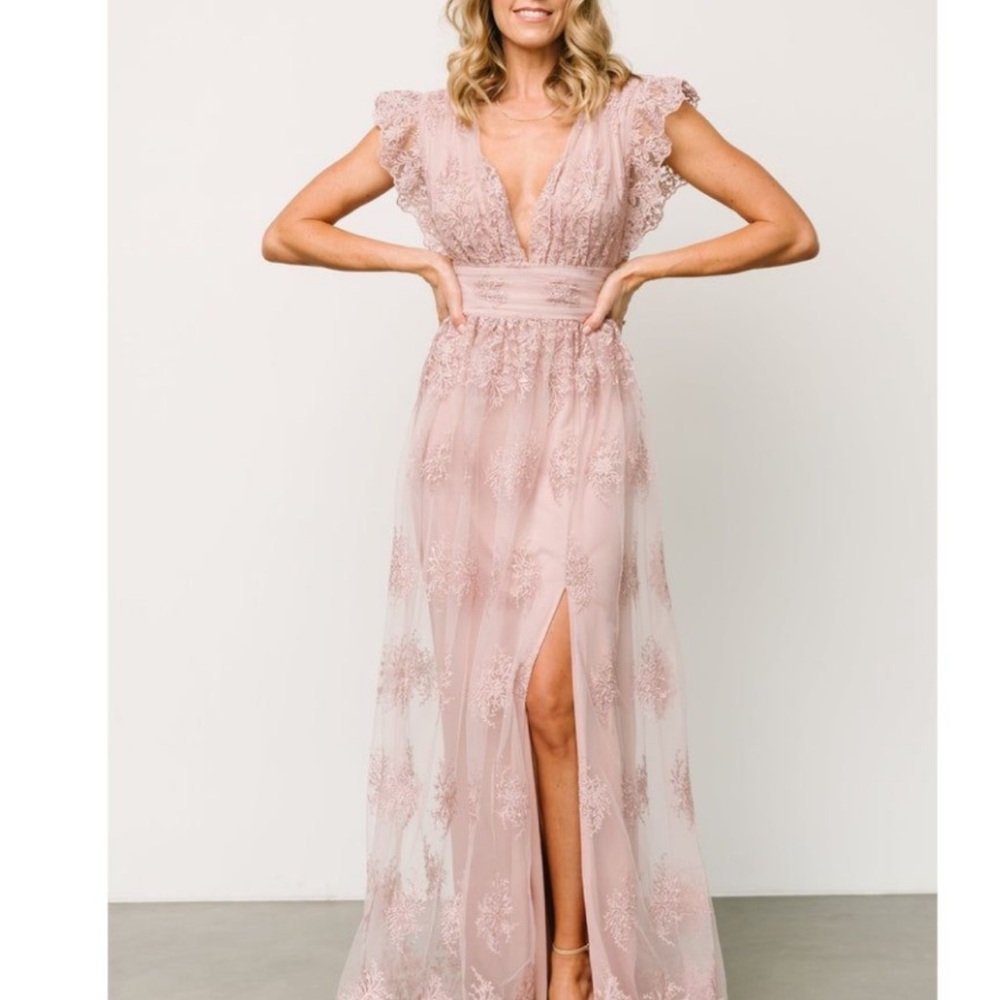 Baltic born Rhea Tulle maxi dress size L